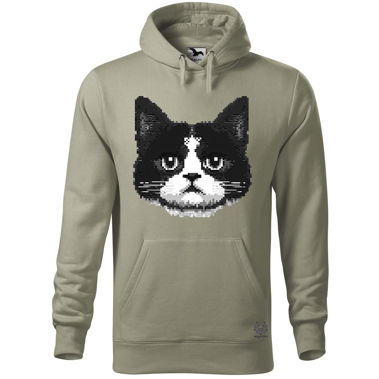 Pixel macska v8 egyedi  pulóver 