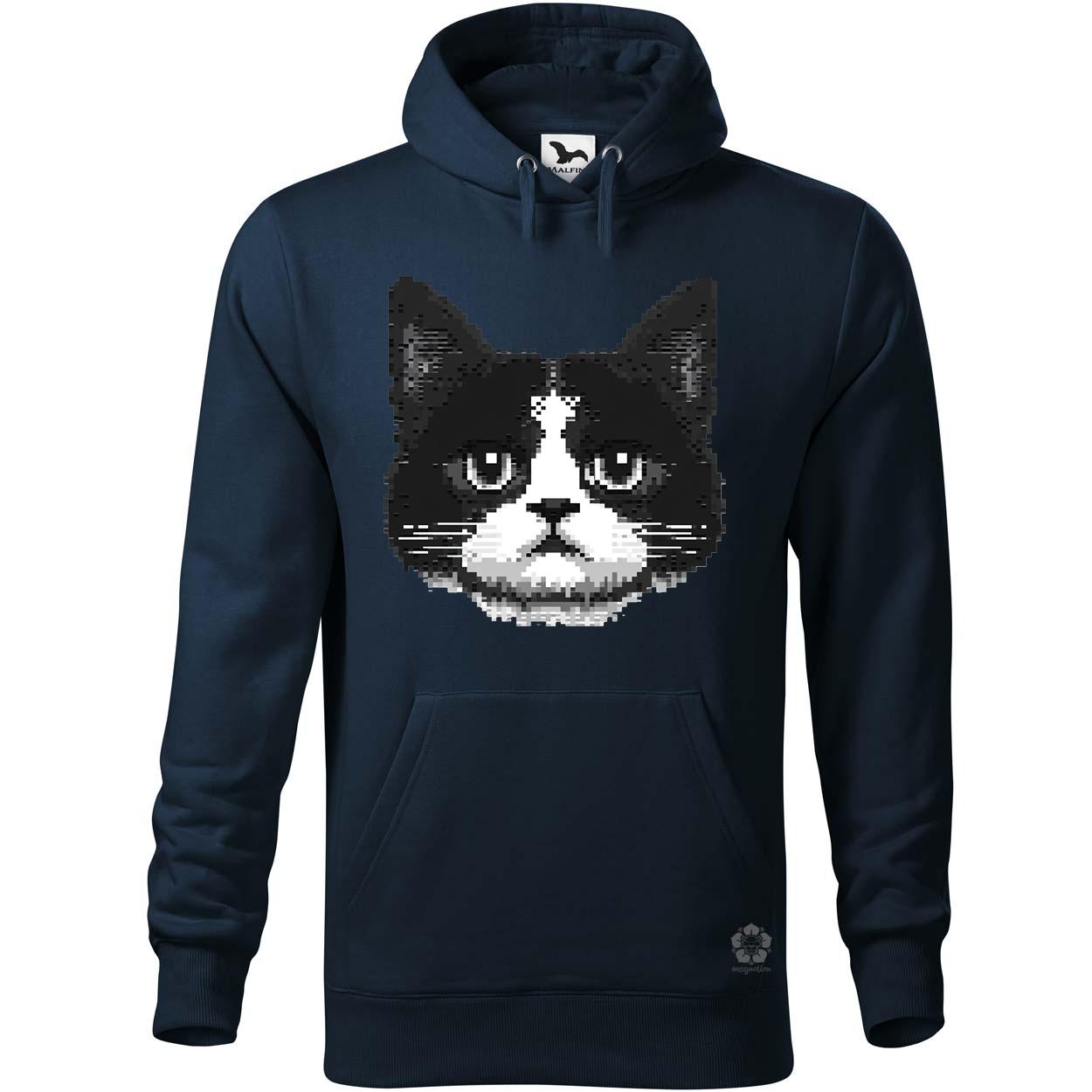 Pixel macska v8 egyedi  pulóver 