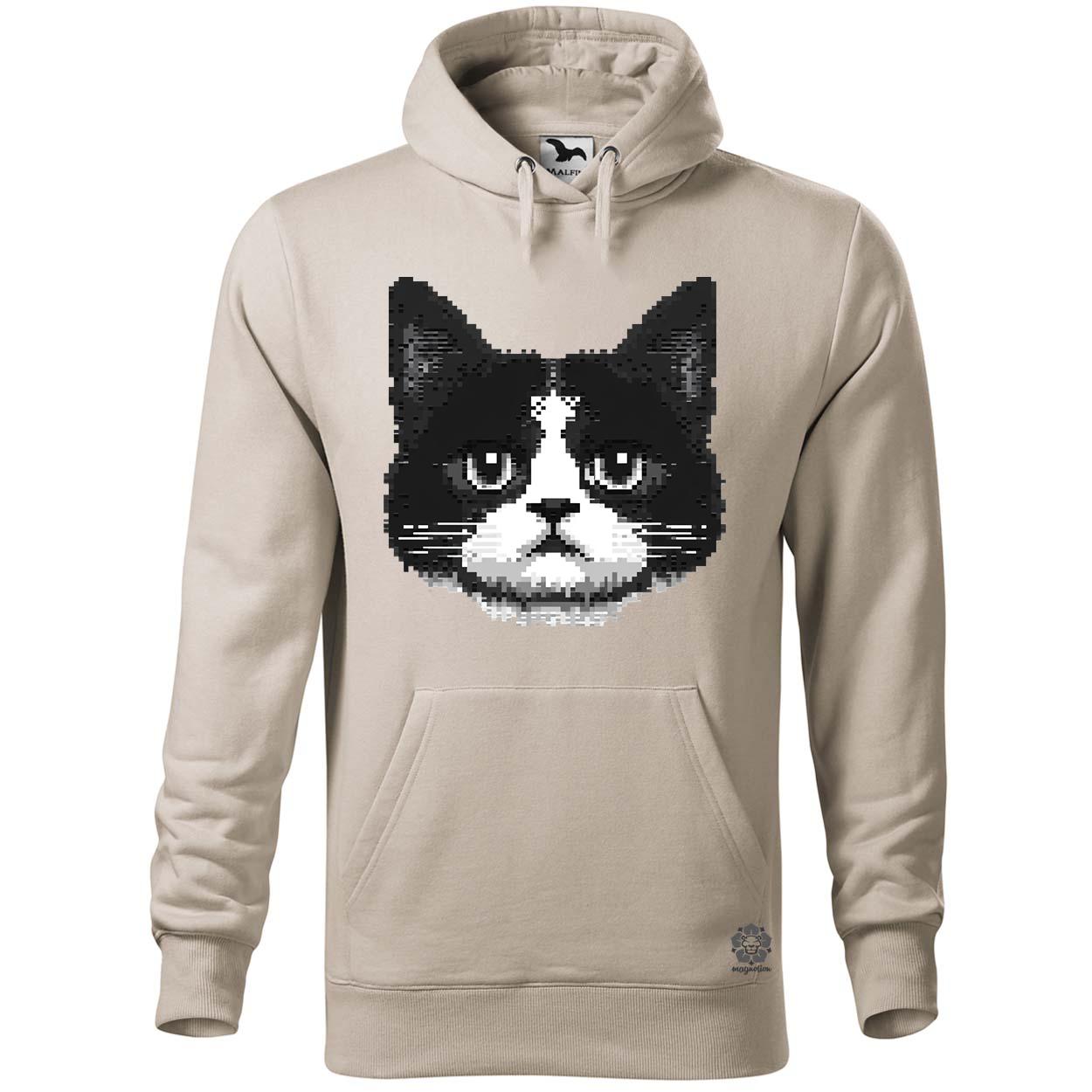 Pixel macska v8 egyedi  pulóver 