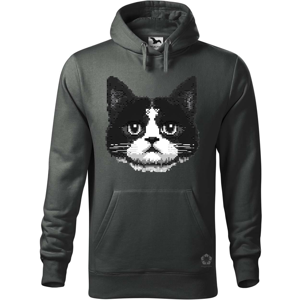 Pixel macska v8 egyedi  pulóver 