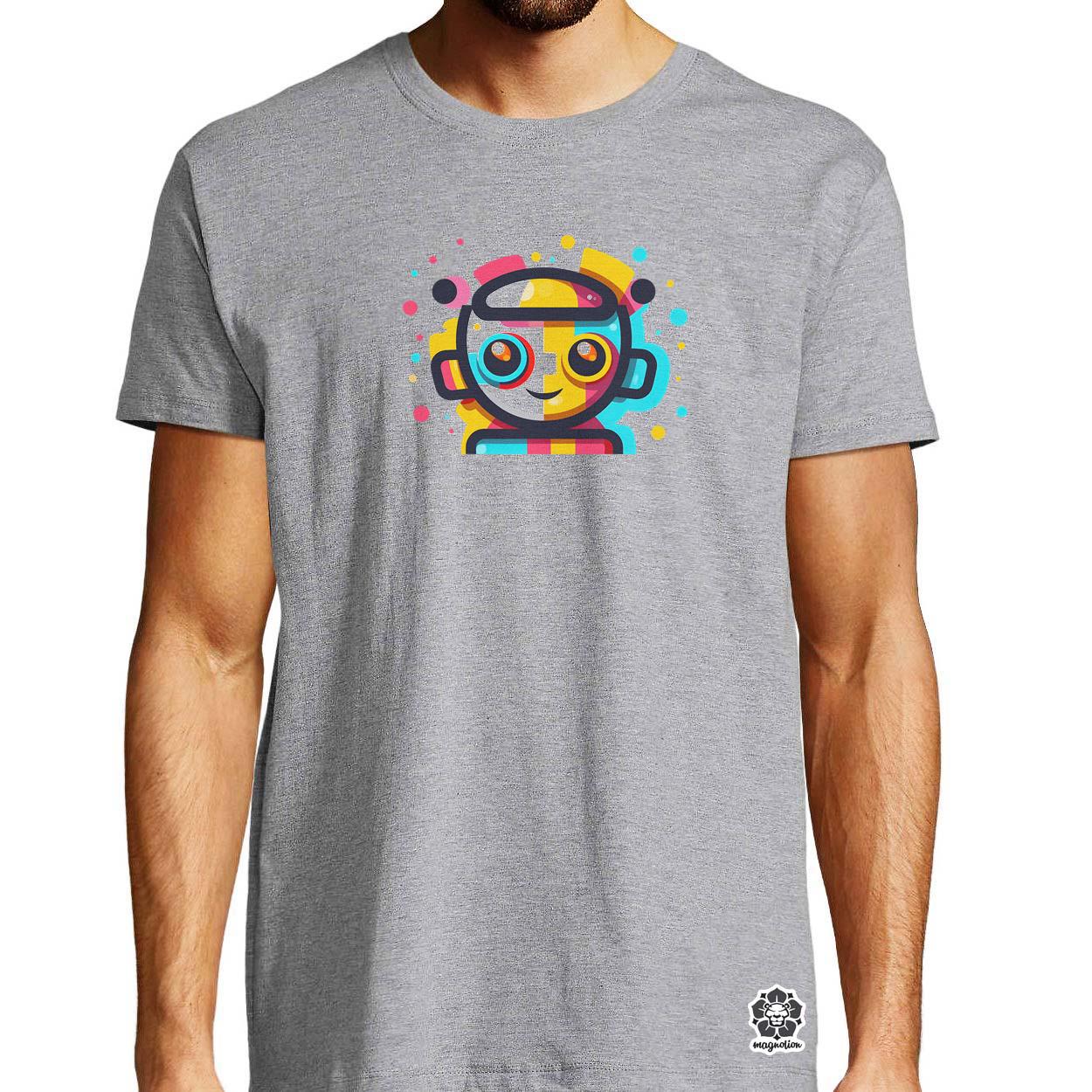 Cuki robot v9 egyedi póló 