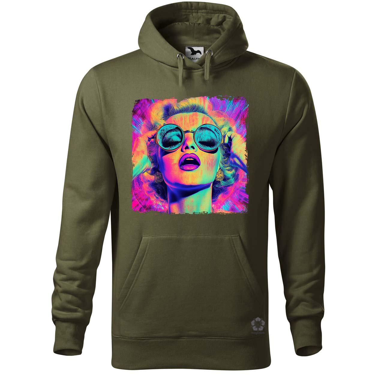Pop art Marilyn Monroe v6 egyedi  pulóver 