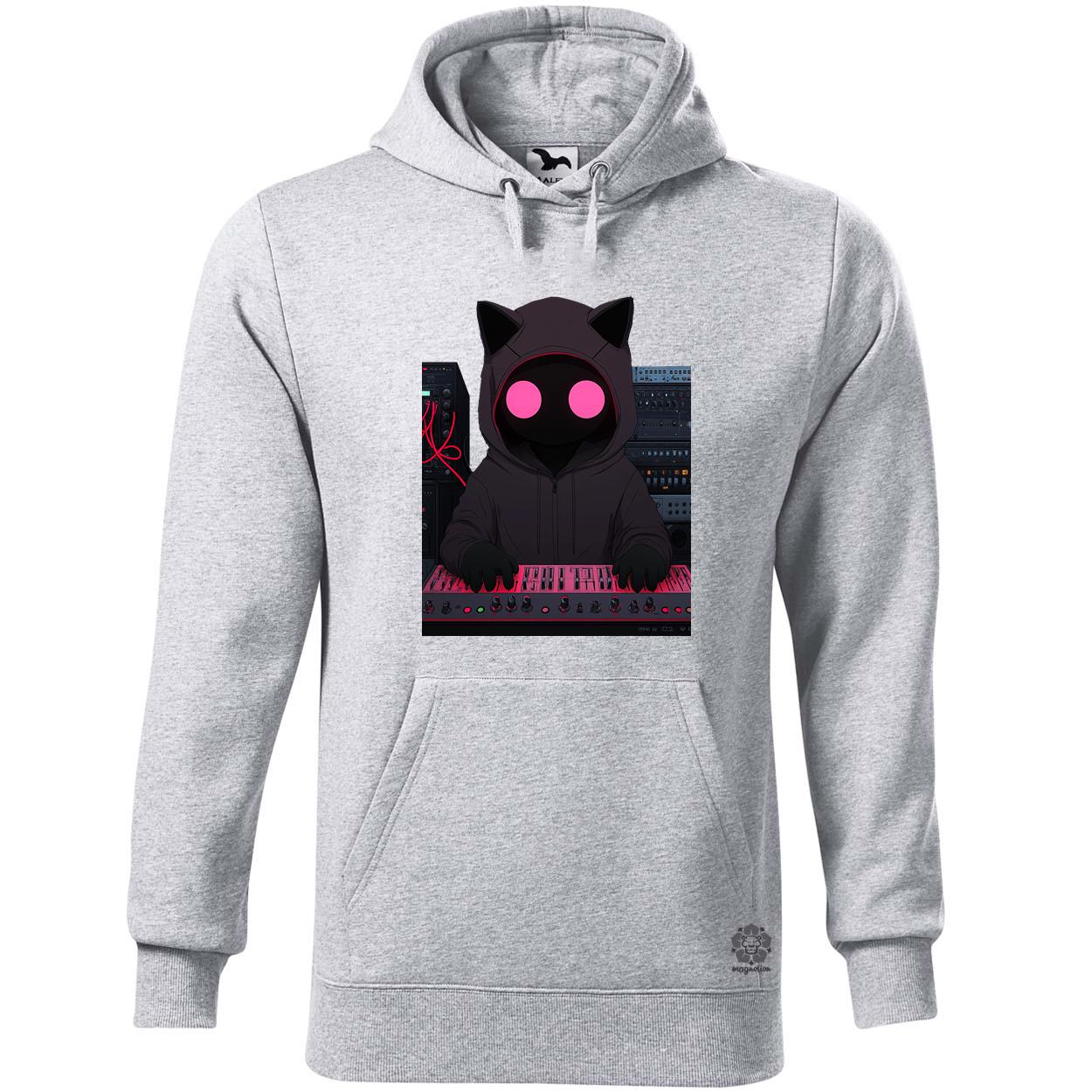 Synthwave Dj v3 egyedi  pulóver 