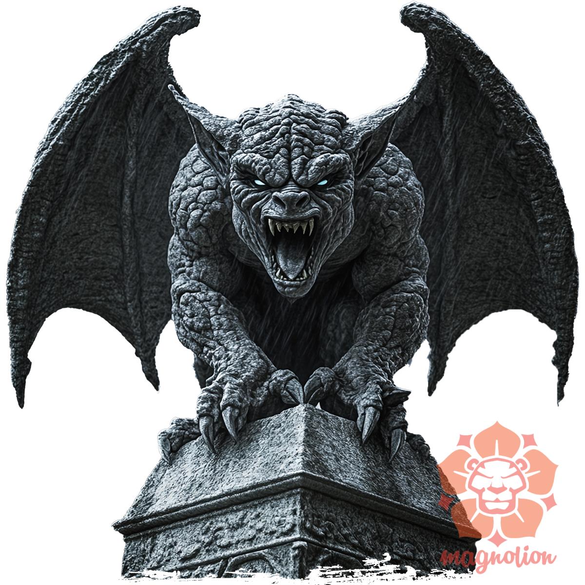 Gargoyle v9 egyedi póló 