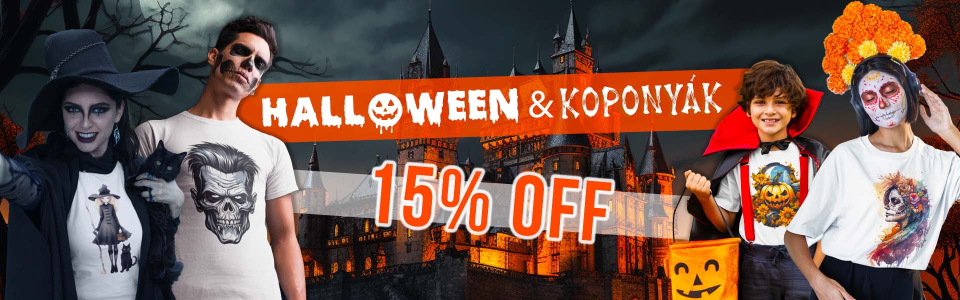 Halloween pólók